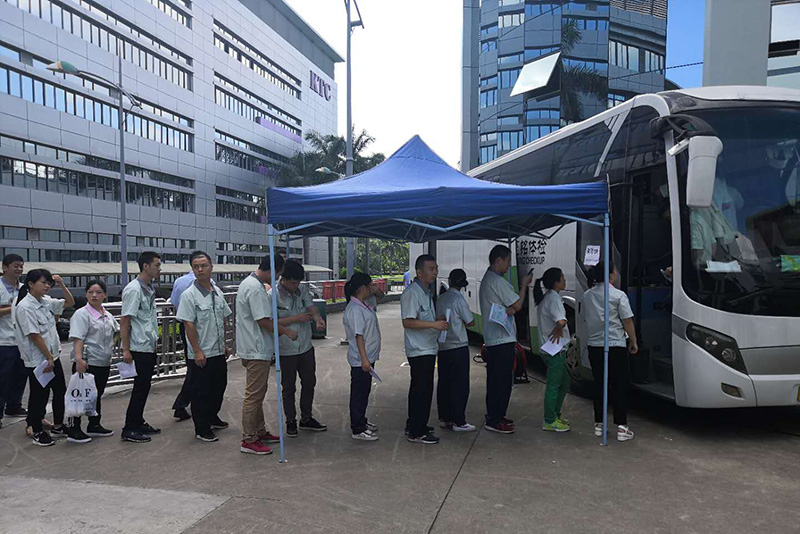 世界杯官网线上平台公司开展2018年员工大型体检活动