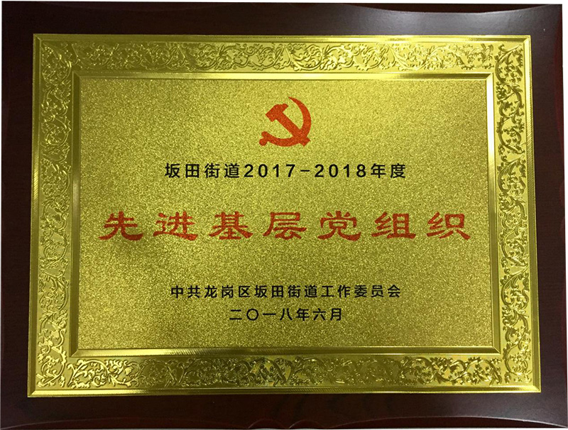 世界杯官网线上平台公司党支部荣获“先进基层党组织”称号